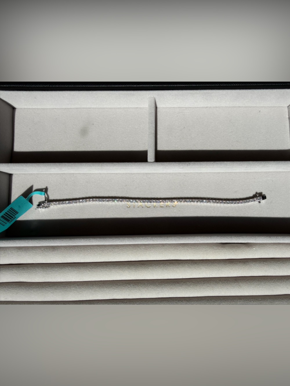 Classic 4ctw Moissanite Tennis Bracelet in 925 Sterling Silver – 7" Length